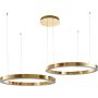 Lampa wisząca CIRCLE 2in1 DN924-80+80 gold 3000K 2x80W/LED 6400lm IP20 od Step Into Design