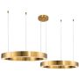 Lampa wisząca CIRCLE 2in1 ST-8848-60+80 brass 3000K 2x72W/LED 6840lm IP20 od Step Into Design
