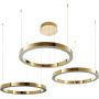 Lampa wisząca CIRCLE 3in1 DN924-40+60+80 gold 3000K 3x93W/LED 7440lm IP20 od Step Into Design