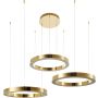 Lampa wisząca CIRCLE 3in1 DN924-60+60+60 gold 3000K 3x80W/LED 9000lm IP20 od Step Into Design