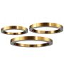 Lampa wisząca CIRCLE 3in1 ST-8848-60+60+80 brass 3000K 3x85W/LED 8075lm IP20 od Step Into Design