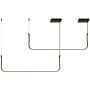 Lampa wisząca MINIMA MP0095-2-120 3000K 2x20W/LED 1600 lm x 2 IP20 od Step Into Design