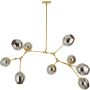 Lampa sufitowa MODERN ORCHID ST-1232-9 gold smoky 9x60W/E27 IP20 od Step Into Design