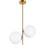 Lampa sufitowa VENUS ST-5025-2 BRASS 2x60W/E27 IP20 od Step Into Design