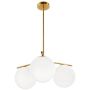 Lampa sufitowa VENUS ST-5026-3 BRASS 3x60W/E27 IP20 od Step Into Design