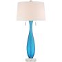 Lampa stołowa Ocean Blue QZS-Q2314T 2x60W/E27 od Quoizel