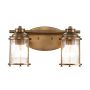 Kinkiet Ashland Bay QN-ASHLANDBAY2-NBR-BATH 2x60W/E27 IP44 od Quintiesse