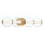 Kinkiet Atomo QN-ATOMO-4W-BG 3000K 1x18,5W/LED 1782lm IP44 od Quintiesse