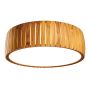 Plafon Barrel QN-BARREL-F-LED-50-TEAK 3000K 1x17W/LED 615lm IP20 od Quintiesse