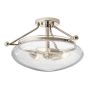 Lampa sufitowa Belle QN-BELLE-SF-PN 3x40W/E14 od Quintiesse