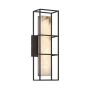 Kinkiet Blakley QN-BLAKLEY-M-BK 3000K 1x13W/LED 800lm IP44 od Quintiesse