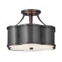 Lampa sufitowa Chance QN-CHANCE-SF-S-BLB 2x60W/E27 od Quintiesse