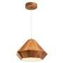Lampa wisząca Diamond QN-DIAMOND-P-S-TEAK 1x40W/E27 IP20 od Quintiesse