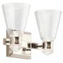 Kinkiet Kayva QN-KAYVA2-PN 3000k 1x12W/LED 1250Lm IP44 od Quintiesse