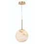 Lampa wisząca Kepler QN-KEPLER-1P-M-BG 3000K 1x15W/LED 1115lm IP20 od Quintiesse