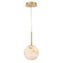 Lampa wisząca Kepler QN-KEPLER-1P-S-BG 3000K 1x10W/LED 723lm IP20 od Quintiesse