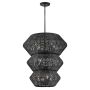 Żyrandol Luca QN-LUCA-10P-BK-BK 10x40W/E14 IP20 od Quintiesse