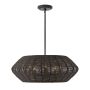 Lampa wisząca Luca QN-LUCA-5P-M-BK-BK 5x40W/E14 IP20 od Quintiesse