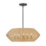 Lampa wisząca Luca QN-LUCA-5P-M-BK-CAM 5x40W/E14 IP20 od Quintiesse