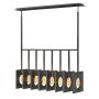 Lampa wisząca Ludlow QN-LUDLOW8-GR 8x60W/E27 od Quintiesse