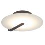 Plafon Nuvola QN-NUVOLA-F-M-BK 3000K 1x18W/LED 800lm IP20 od Quintiesse