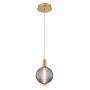Lampa wisząca Palmas QN-PALMAS-1MP-BG 3000K 1x12W/LED 791lm IP20 od Quintiesse