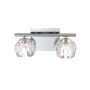 Kinkiet Regalia QN-REGALIA2-PC-BATH 3000k 2x3W/G9 600Lm IP44 od Quintiesse