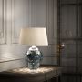 Lampka stołowa Samara QN-SAMARA-TL-BLU 3000K 1x60W/E27 620lm od Quintiesse
