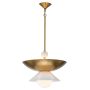 Lampa wisząca Saucer QN-SAUCER-4P-L-AB-OPAL 3x40W/E14 IP20 od Quintiesse