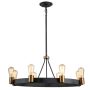 Lampa wisząca Silas QN-SILAS-8P-DZ 8x60W/E27 od Quintiesse