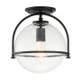 Lampa sufitowa Somerset QN-SOMERSET-F-C-BK 1x60W/E27 od Quintiesse