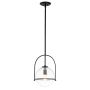 Lampa wisząca Somerset QN-SOMERSET-P-C-BK 1x60W/E27 od Quintiesse