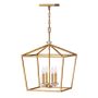 Lampa wisząca Stinson QN-STINSON-4P-L-DBR 4x60W/E14 od Quintiesse