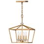 Lampa wisząca Stinson QN-STINSON-4P-M-DBR 4x60W/E14 od Quintiesse