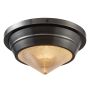 Plafon Willard QN-WILLARD-F-S-UBZ-PG 1x60W/E14 IP20 od Quintiesse