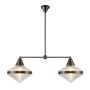 Lampa sufitowa Willard QN-WILLARD-LP2-UBZ-PG 2x60W/E27 IP20 od Quintiesse