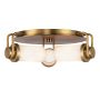Plafon Wynwood QN-WYNWOOD-F-VBS 3x60W/E14 IP20 od Quintiesse