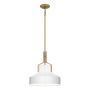 Lampa wisząca Brecken QZ-BRECKEN-2P-AB-ABG 2x60W/E27 IP20 od Quoizel