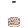 Zwis QZ/BROWNLATT/P/M BROWN LATTICE od Quoizel