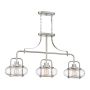 Żyrandol QUOIZLE QZ-TRILOGY-ISLE-BN 3x60W/E27 od Elstead Lighting