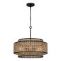 Lampa wisząca Teton QZ-TETON-5P-MBK 5x60W/E27 IP20 od Quoizel