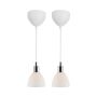 Lampa wisząca Ray 63233033 2x40W/E14 IP20 od Nordlux