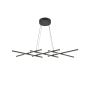 Lampa wisząca Halo MOD244PL-L50BK 1x40W/LED 800lm IP20 od Maytoni