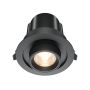 Downlight wpuszczany Hidden DL095-01-10W3K-B 3000K 1x10W/LED 760lm IP20 od Maytoni