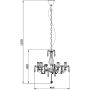 Żyrandol RLD94016-5A MAGNOLIA od Zuma Line
