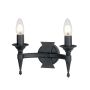 Lampa ścienna SAX2 BLK SAXON od Elstead Lighting