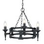 Żyrandol SAX3 BLK SAXON od ELSTEAD LIGHTING