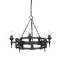 Żyrandol SAX5 BLK SAXON od ELSTEAD LIGHTING