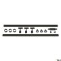 Reflektor szynowy 1F TRACK SET 143190 3x4.3W/GU10 2956lm IP20 od SLV