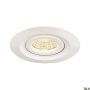 Downlight wpuszczany KINI 1000833 1x12W/LED 3000K 850lm IP65 60º od SLV